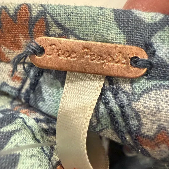 NWT Free People Quilted Floral Mini Skirt NWT | Boho Size Small - Picture 3 of 11